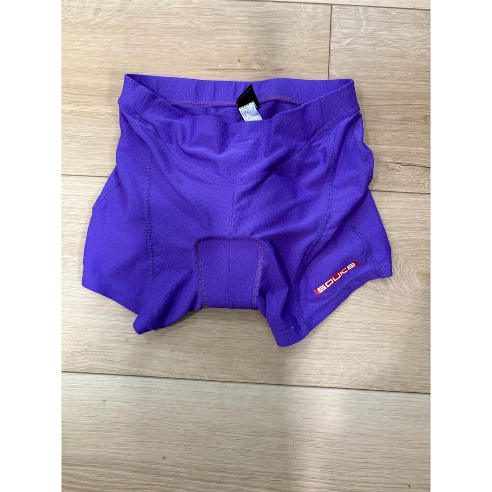 Souke Sports Padded Cycling Shorts Purple Women's Size S Bike Underwear Liner